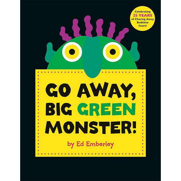 Go Away, Big Green Monster! picture book by Ed Emberley – 50 Watts