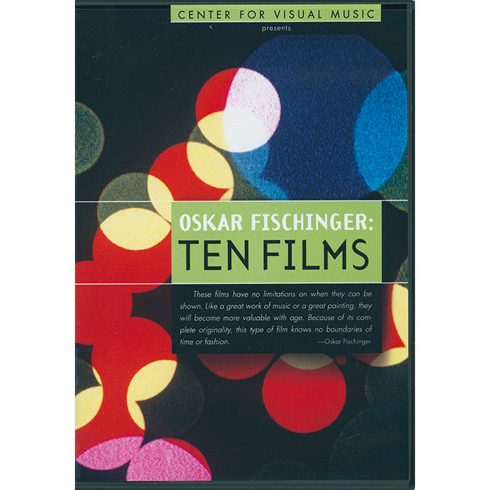 オスカー・フィッシンガー OSKAR FISCHINGER: TEN FILMS Oskar Fischinger - Ten Films (DVD) – 50 Watts Books