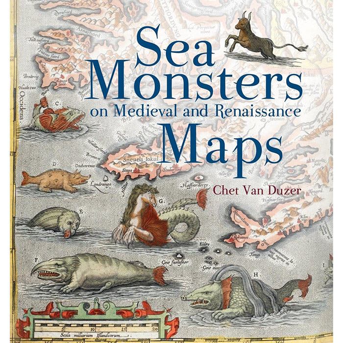 sea monsters book Sea Monsters on Medieval and Renaissance Maps