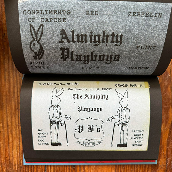 Thee Almighty and Insane - Chicago Gang Business Cards from the 1970s and 1980s