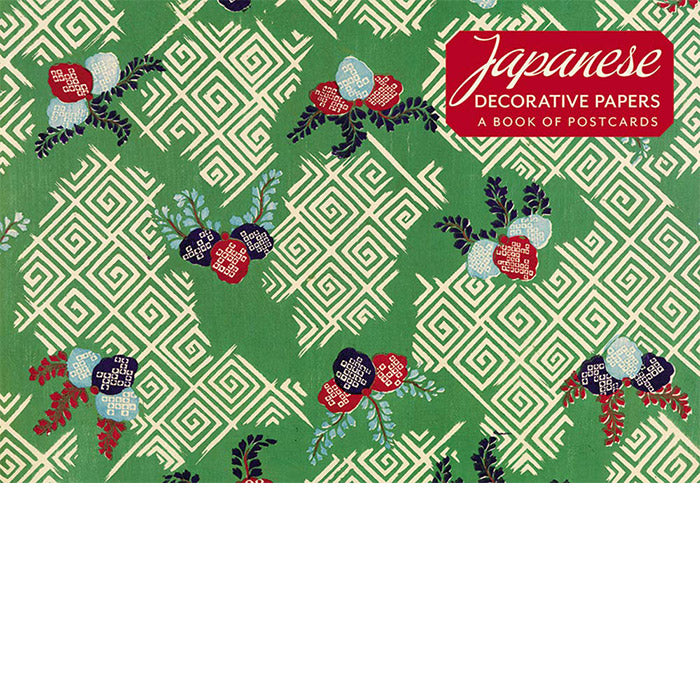 Japanese Decorative Papers - Book of Postcards – 50 Watts Books