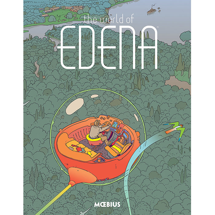 Le monde d'Edena エデナの世界 Moebius メビウス[帯付] Moebius Library - The World of Edena (light wear) – 50 Watts