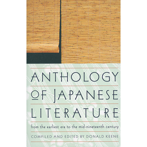 Anthology of Japanese Literature - Donald Keene - Grove Press – 50