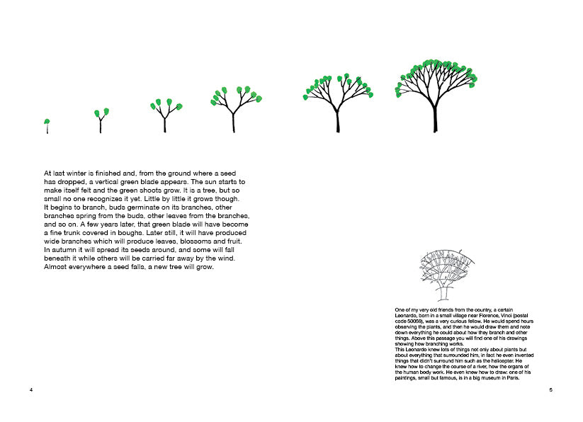 Drawing a Tree - Bruno Munari  50 Watts Books