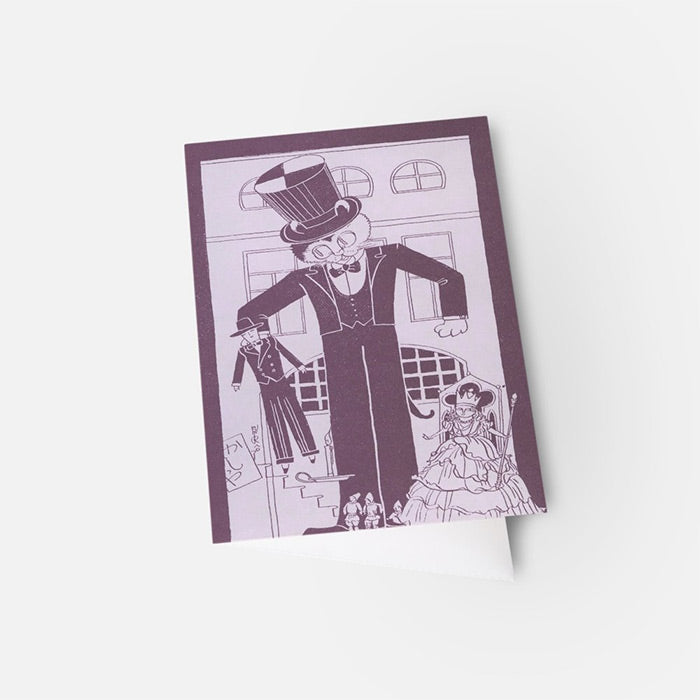 50 Watts Greeting Card set - Anthropomorphic Japan