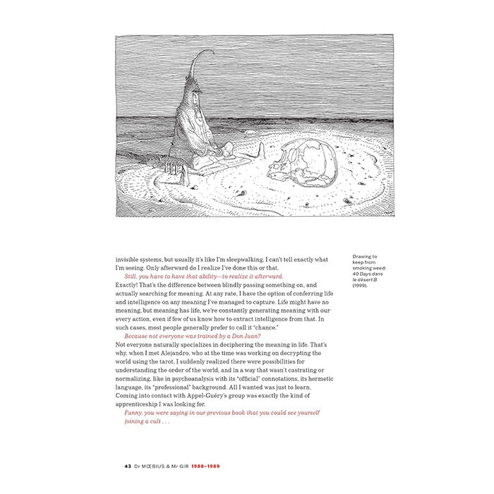 Doctor Moebius and Mister Gir (Interviews with Jean "Moebius" Giraud) - Numa Sadoul (light wear)