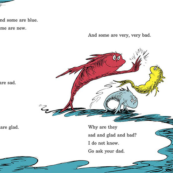 One Fish Two Fish Red Fish Blue Fish -  Dr. Seuss