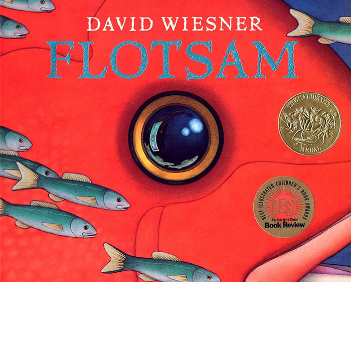 Flotsam - picture book by David Wiesner | Caldecott Medal – 50 Watts Books