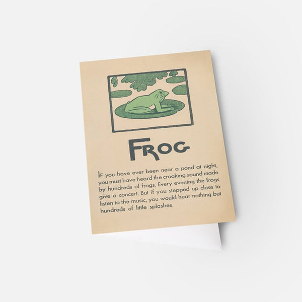 50 Watts Greeting Card set - Frogs Set 2