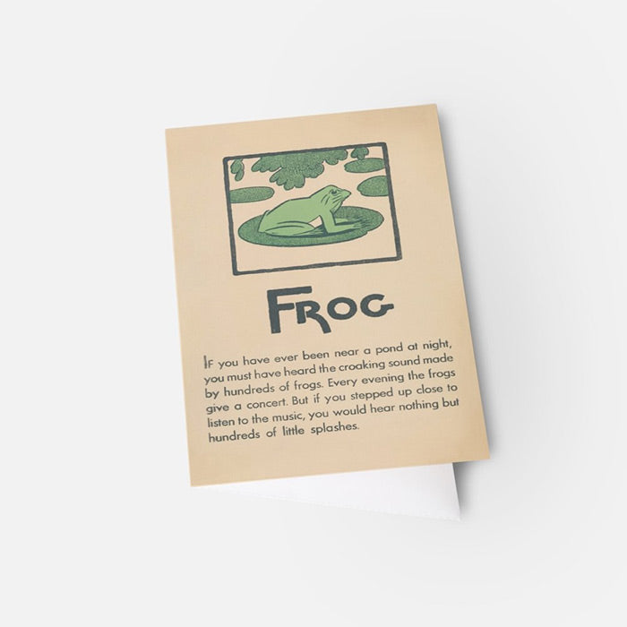 50 Watts Greeting Card set - Frogs Set 2
