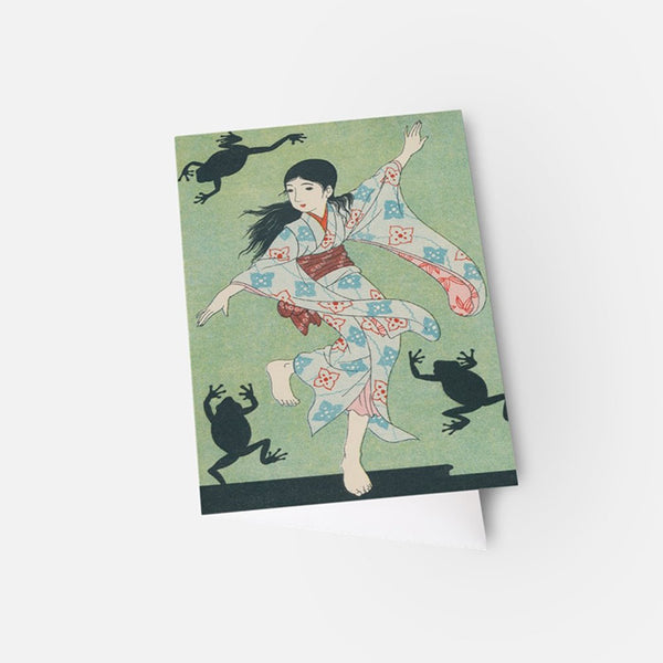 50 Watts Greeting Card set - Frogs