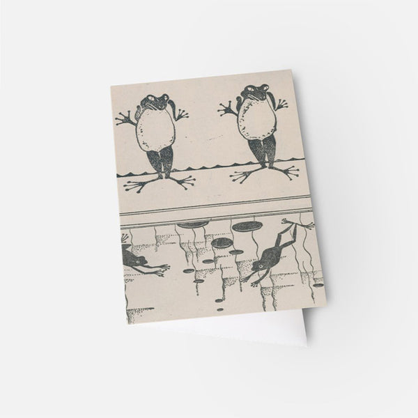 50 Watts Greeting Card set - Frogs Set 2