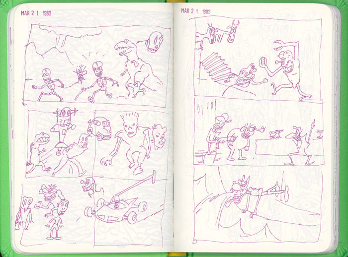 Wildest Dream by Gary Panter | hardback published by Desert Island