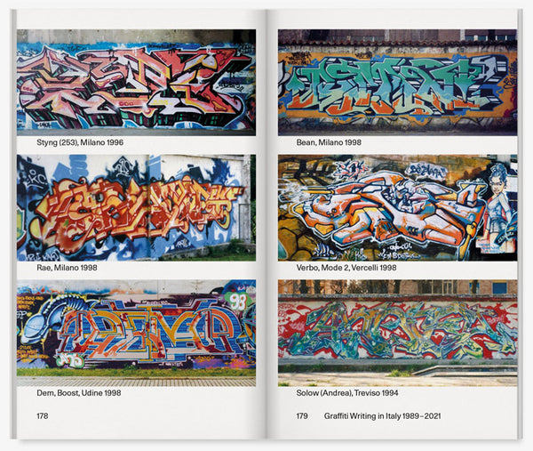 Graffiti Writing in Italy 1989-2021 - Alessandro Mininno