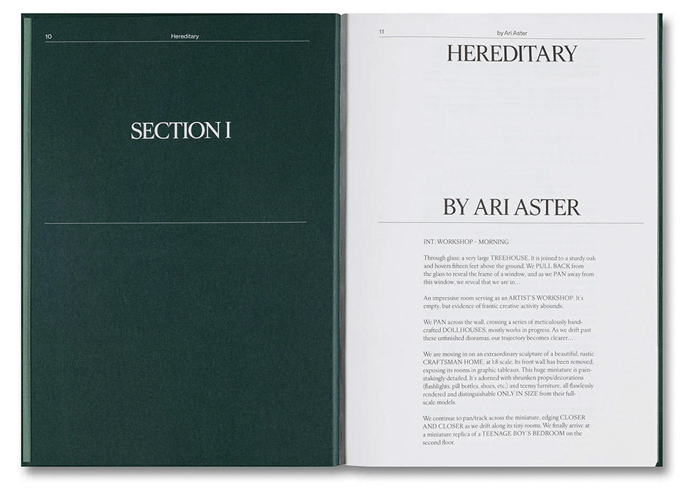 Hereditary Screenplay Book - Ari Aster - A24 – 50 Watts Books