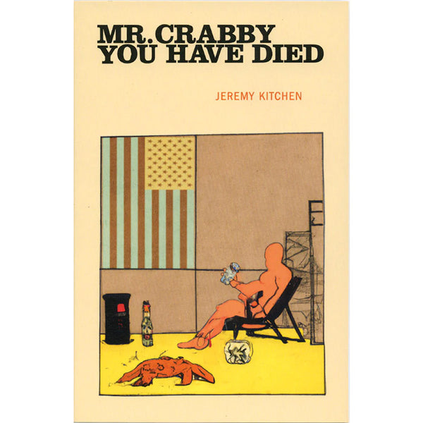 Mr. Crabby You Have Died novel by Jeremy Kitchen First to Knock
