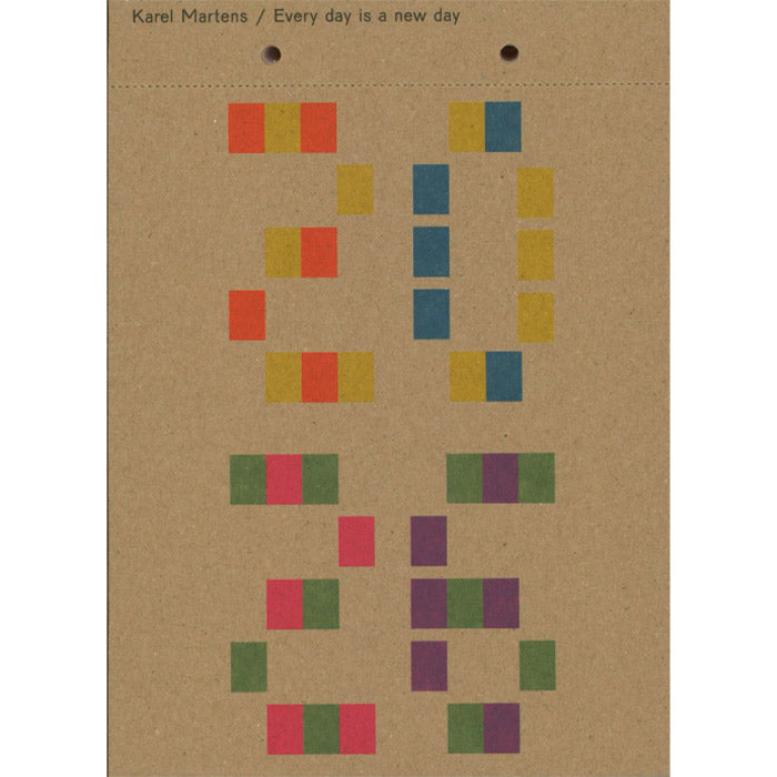 Karel Martens - Calendar 2026