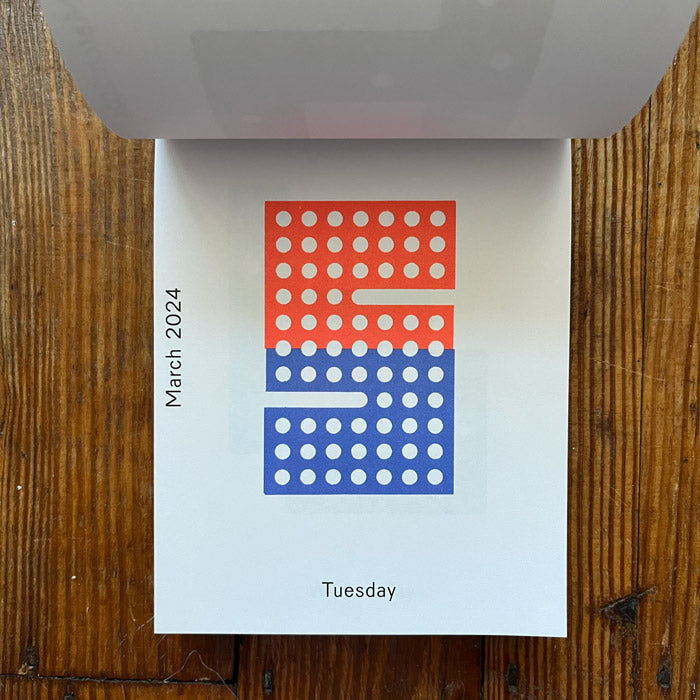 Karel Martens Calendar 2024 50 Watts Books