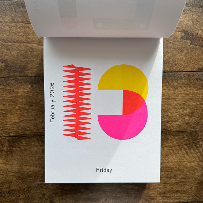 Karel Martens - Calendar 2026 – 50 Watts Books