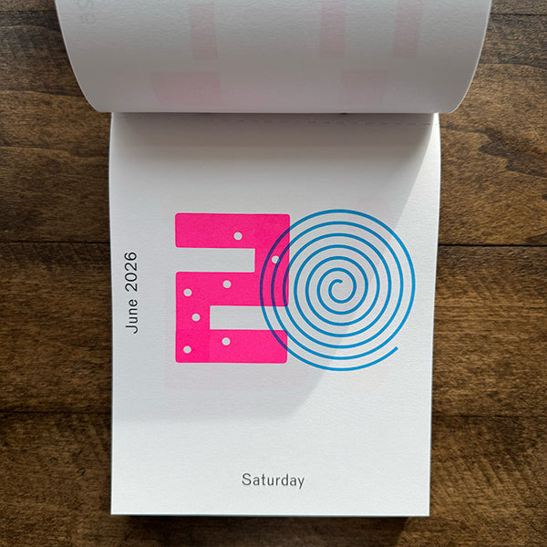 Karel Martens - Calendar 2026