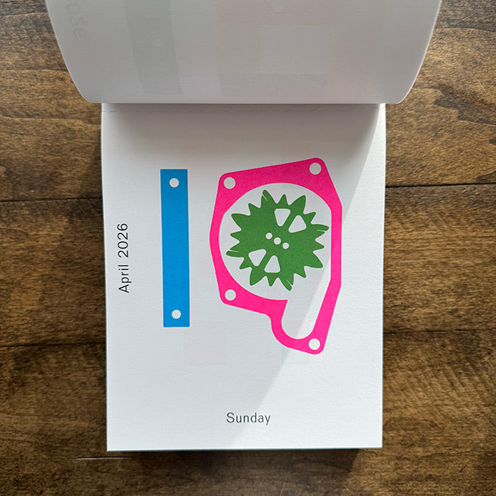 Karel Martens - Calendar 2026 – 50 Watts Books