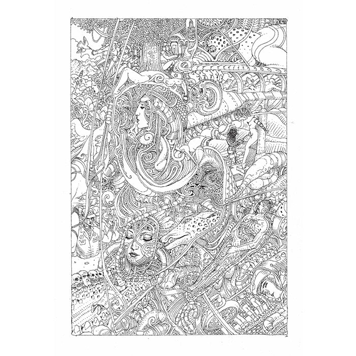 Lezards Reveurs - Moebius | Sketchbooks – 50 Watts Books