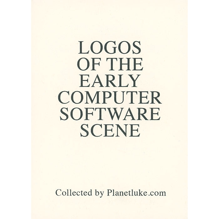 Old Computer Programs Logos Logos of the Early Computer Software Scene - Collected by Planet Luke ...