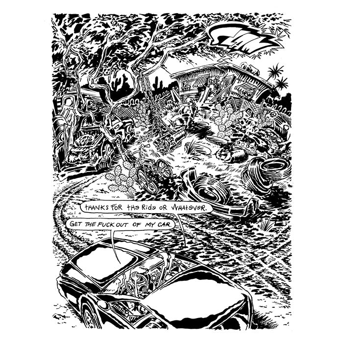 Desert Rats 2 comic by Nick Bunch | Reptile House Comix – 50 Watts Books