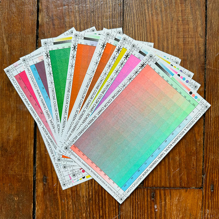 No Magic in Riso - A bilingual risograph tool book – 50 Watts Books