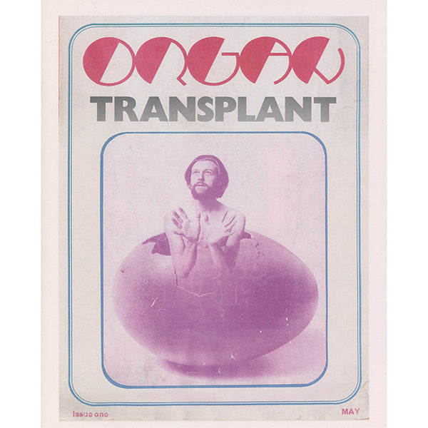 Organ Transplant Issue 1 - Bibliomancer zine