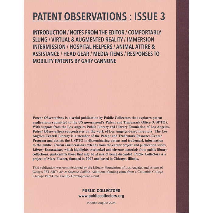 Patent Observations 3 - Marc Fischer