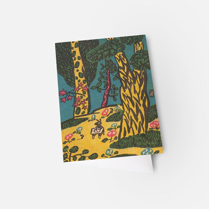 50 Watts Greeting Card set - Anthropomorphic Japan