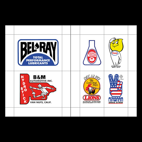 Racing Logos and Stickers (1950-2010)