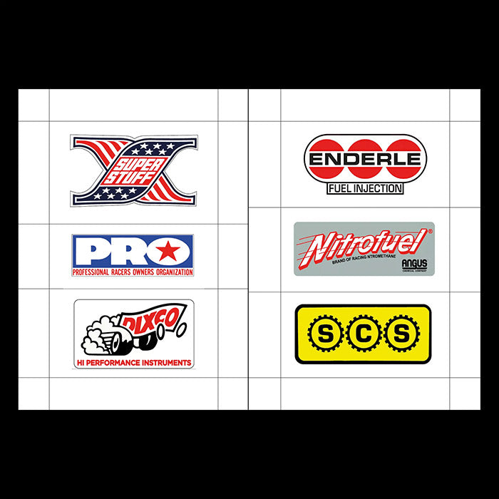 Racing Logos and Stickers (1950-2010)