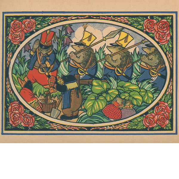 Rudolf Mates Print - Hedgehog