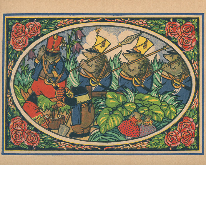 Rudolf Mates Print - Hedgehog