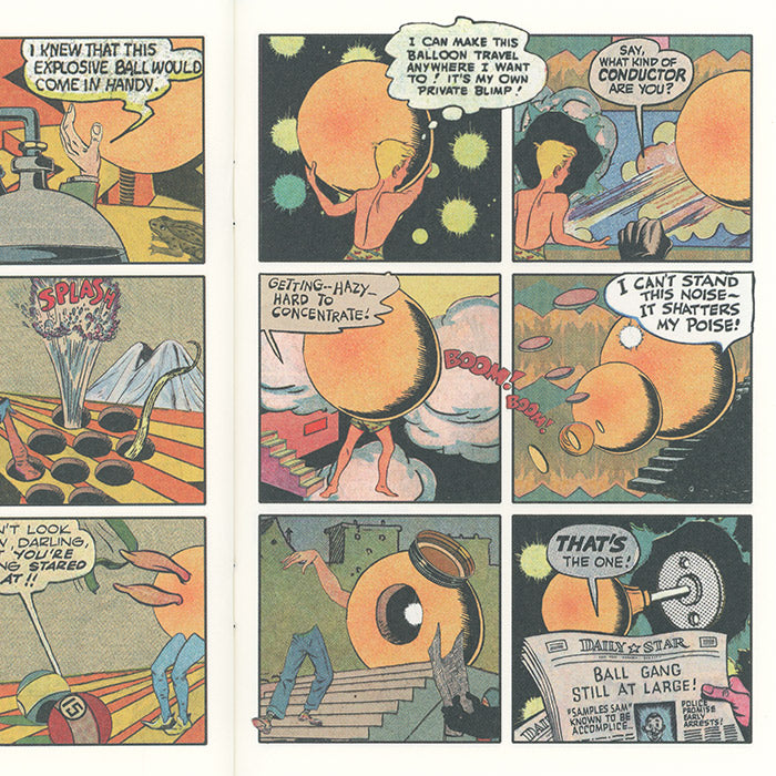 Bad Ball mini comic by Samplerman | psychedelic collage artist – 50 ...