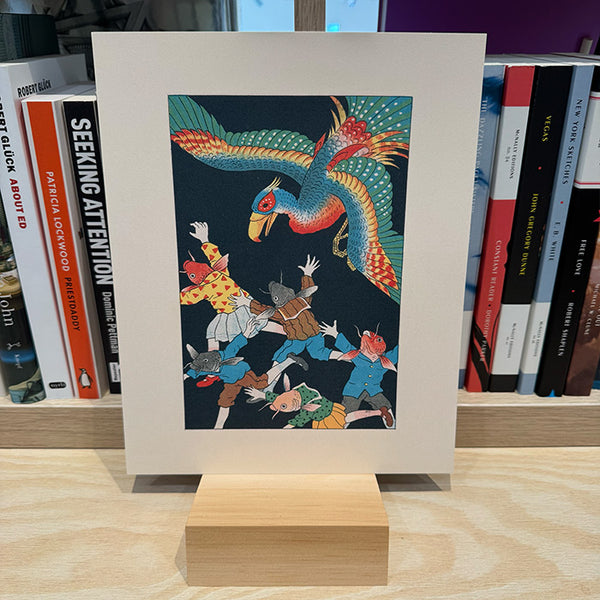 Print - Illustration for Japanese Old Folk Tale 3