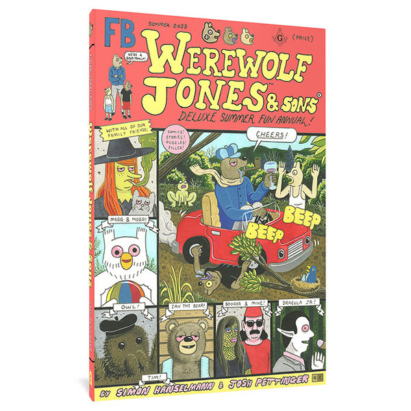 Werewolf Jones and Sons Deluxe Summer Fun Annual - Simon Hanselmann and Josh Pettinger