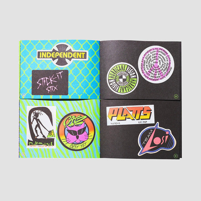 david jones surf skate snowboard drawing Surf & Skate Stickers