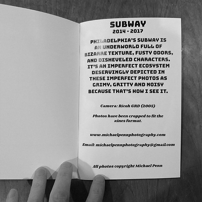 Subway 2014-2017 - Michael Penn