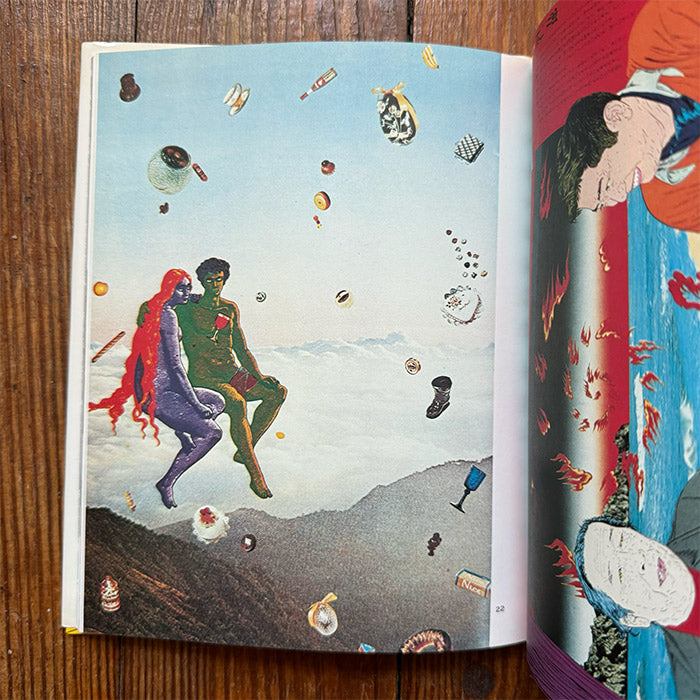 Collage by Tadanori Yokoo used book - Art Technique Now – 50 Watts