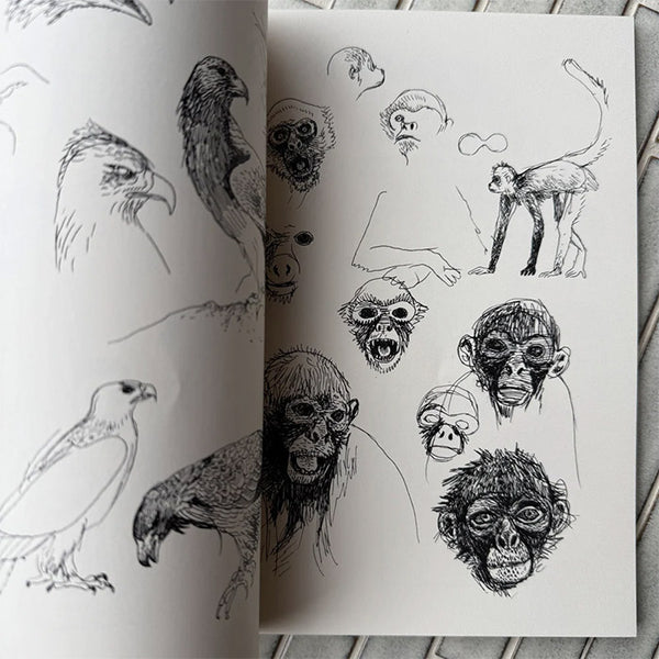 Tongues Process Sketches and Outtakes - Anders Nilsen