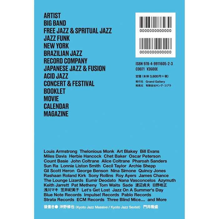 Vintage Jazz Poster Scrap - Yasushi Ide