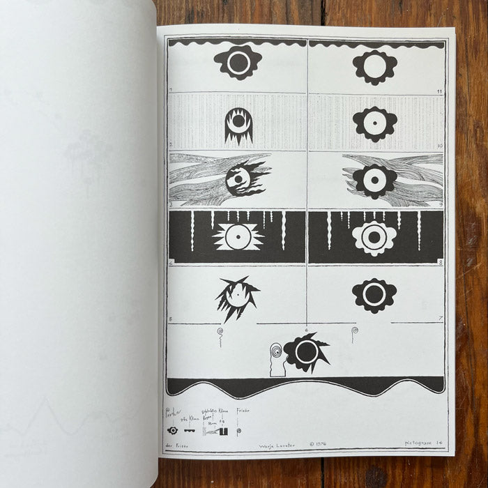 Pictograms | artist book by Warja Lavater | Nieves and 50 Watts Books