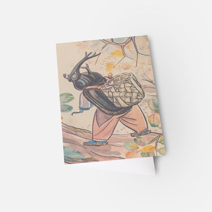 50 Watts Greeting Card set - Anthropomorphic Japan