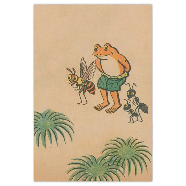 50 Watts Frog Postcard Set