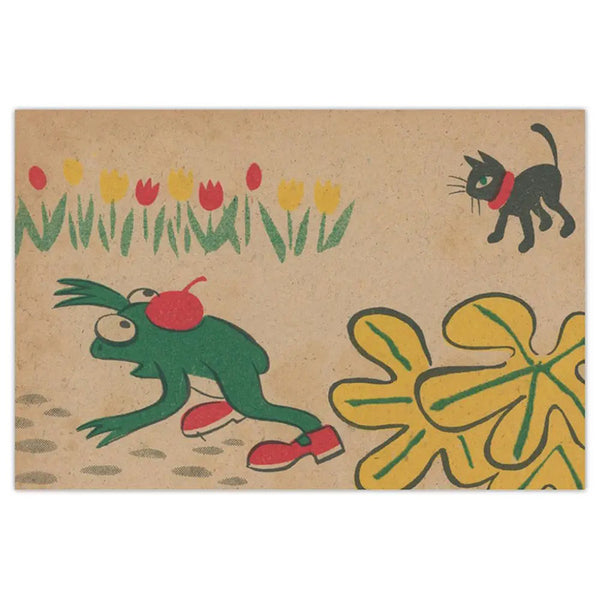 50 Watts Frog Postcard Set