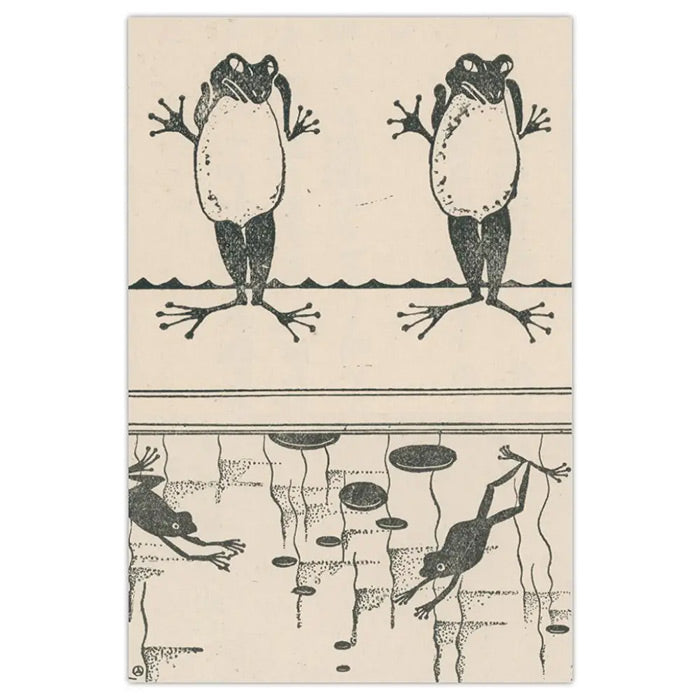 50 Watts Frog Postcard Set
