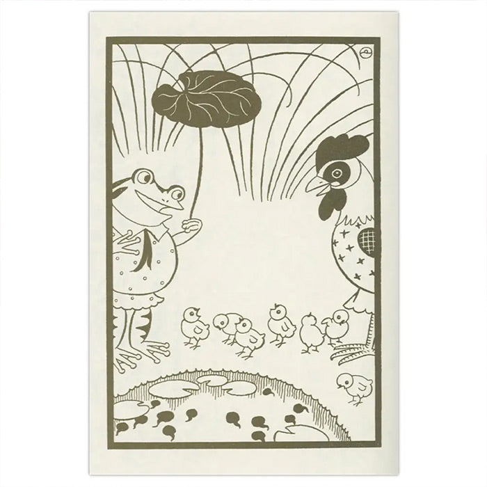 50 Watts Frog Postcard Set